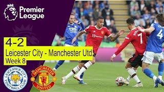 Leicester City vs Manchester United 4-2 | Premier League Highlights