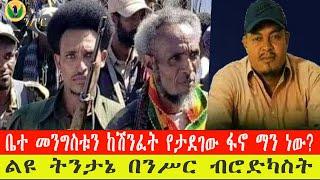 ንሥር ብሮድካስት ልዩ ትንታኔ /2o/4/2015/ -  /ቤተ መንግስቱን ከሽንፈት የታደገው ፋኖ ማን ነው ?/