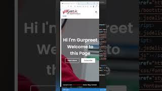 Responsive website in simple steps #trending #ytshorts #webdevelopment #video