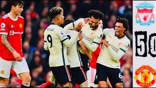 Manchester united vs liverpool 0-5 highlights & Goals |HD