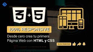 Crea tu Página Web 100% Responsive con HTML5 y CSS3