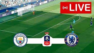 Manchester City vs Chelsea LIVE | Emirates FA Cup 2023 | Match LIVE Today - eFootball PES 21