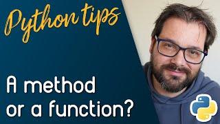 Regular Method Vs. Static Method Vs. Function // Python Tips