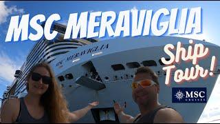 MSC Meraviglia Full Ship Tour Tips Tricks & Review Award Winning Cruise Ship Vista Project