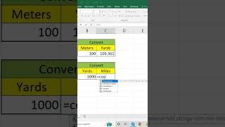 Use of Convert Formula ! #exceltips #short #shortfeed #shorts #shortfeed #excel #exceltutorial