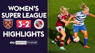 Asseyi's with a quick-fire double ???? | West Ham 3-2 Reading | Women's Super League highlights