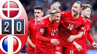 Denmark vs France 2-0 Highlights | UEFA Nations League 2022/09/25