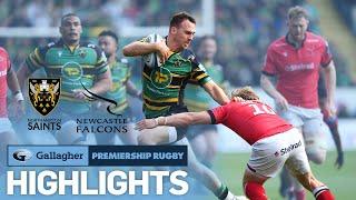 Northampton v Newcastle - HIGHLIGHTS | 10 Tries for Saints! | Gallagher Premiership 2021/22