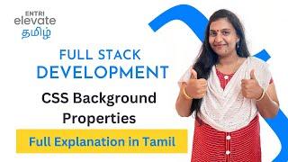 CSS Background Properties| Full Stack Development| Tamil Coding| HTML| CSS| Entri Elevate tamil