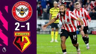 Brentford vs Watford 2-1 | All Goals & Highlights | Premier League 2021/22 | Matchday 16