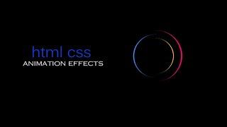 Css animation effect  || Css only #html #css3 #css