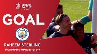 GOAL | Sterling | Southampton v Manchester City | Quarter-Final | Emirates FA Cup 2021-22