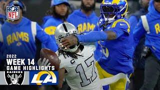 Las Vegas Raiders vs. Los Angeles Rams | 2022 Week 14 Game Highlights