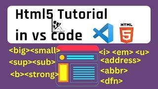 How To Learn TEXT FORMATTING TAGS in Html5 in Less than 10 Minutes for Webpage Design in Tamil.