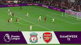 Liverpool v Arsenal | Premier League 2021/22 Gameweek 12