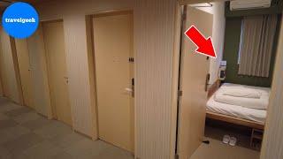 Like Hideout! Trying $26 Hotel Solo Private Room in Kyoto Japan Perfect Location for Sightseeing