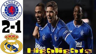 Rangers vs Real Madrid 2-1 Highlights All Goals (Club Friendly) 25.07.2021