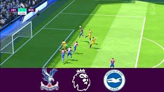 Crytal Palace vs Brighton 1- 1 | English Premier League 2021-22 | Epl Highlights | Fifa 19 Gameplay