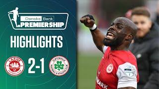 Invermen stretch lead after battle of the Top Two | Larne 2-1 Cliftonville | Irish League Highlights