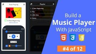 JavaScript Music Player Tutorial - #4 of 12 (Create Music Array )