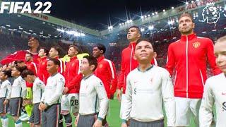 Manchester United ft Casemiro vs Liverpool - English Premier League 2022/23 - Full Gameplay PS5