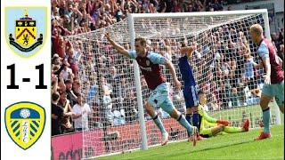 Burnley vs Leeds United 1-1 - Premier League 21/22 Highlights