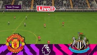 Newcastle United vs Manchester United  EPL Live streaming |Premier League 22-23| Watch Along&FIFA 23