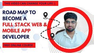 Full Stack Web Development Course | Complete Roadmap | full stack developer 2022 | Ziageek