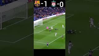 FC Barcelona VS Liverpool 2019 UEFA CL Semi - Final Highlights #youtube #shorts #football