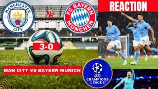 Man City vs Bayern Munich 3-0 Live Stream Champions League Football Match Today UCL Score Highlights