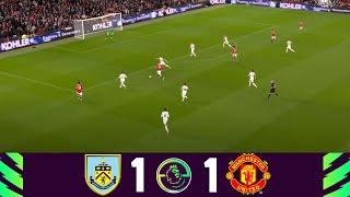 Burnley vs Manchester United 1-1 | Premier League 2021/22 | Match Highlights