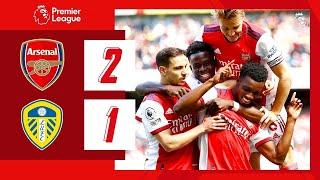 Arsenal vs Leeds United 2-1 Highlights | Premier League - 2021/2022