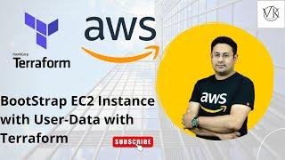 Terraform Tutorial beginner :  AWS EC2 BootStrap/ Userdata example with Terraform Part-1