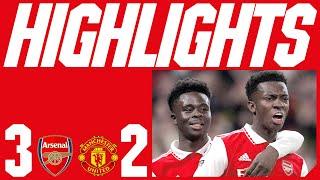 Arsenal 3-2 Manchester United | All Goals & Extended Highlights | Premier League