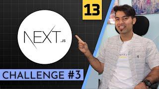 Next.JS Challenge No 3: Redirect 404 Page after 5 Sec | Hooks | Next.JS Tutorial In Hindi #13