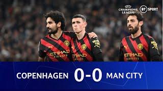 Copenhagen v Man City (0-0) | VAR drama as 10-man City draw blank | Champions League Highlights