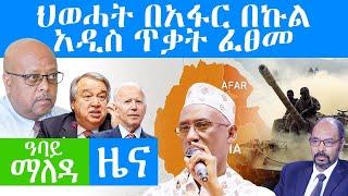 ህወሓት በአፋር በኩል አዲስ ጥቃት ፈፀመ - Abbay Maleda - October 13, 2021 | Ethiopia News Today | Abbay Media