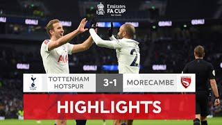 Spurs Through After Late Comeback | Tottenham Hotspur 3-1 Morecambe | Emirates FA Cup 2021-22