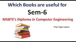 Best Books for Sem-6 | Lab Manual | Computer Engg. Diploma | MSBTE | Sem-6 | Books Suggestions