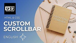 How To Add Custom Scrollbar Using HTML & CSS | HTML & CSS In Tutorial |