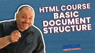 HTML5 Full Course For Beginners | Basic Document Structure | 01