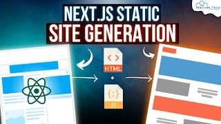 Next.js Static Site Generation (SSG) With Dynamic Parameters - Full Tutorial