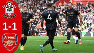 Southampton vs Arsenal 1-1 Highlights Goals | Premier League 22/23