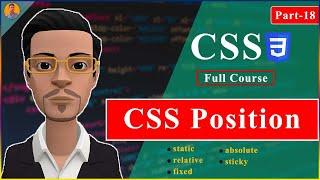 Lecture-18 CSS3 || CSS Position || CSS Bangla Tutorial