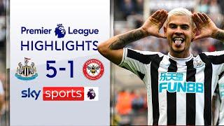 Newcastle put FIVE past Bees ????️ | Newcastle 5-1 Brentford | Premier League Highlights