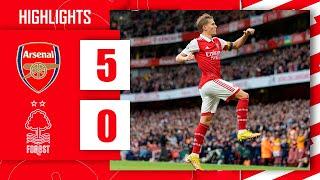 Arsenal vs Nottingham Forest 5-0 Highlights Goals | Premier League 2022/23