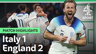 Italy v England (1-2) | Kane Becomes England’s Record Goalscorer | Match Highlights | Euro 2024