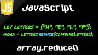 JavaScript array.reduce() ♻️