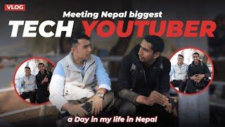 Meet the Nepal Programming YouTuber, A Day in My Life Vlog with @TechnologyChannel