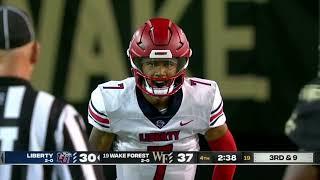 Liberty vs #19 Wake Forest Close Ending | 2022 College Football